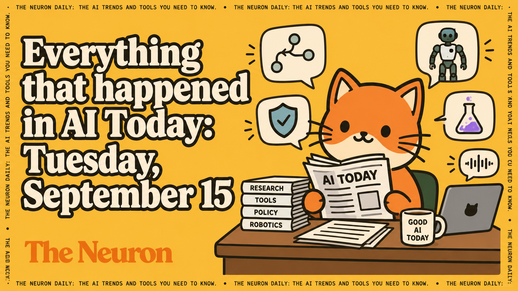 Everything that happened in AI Today Tuesday September 15 2026 header image
